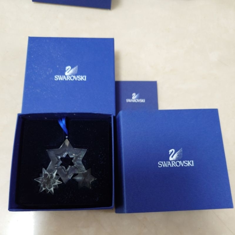swarovski 施華洛世奇 スワロフスキー 水晶閃爍星星 附保證書-細節圖2