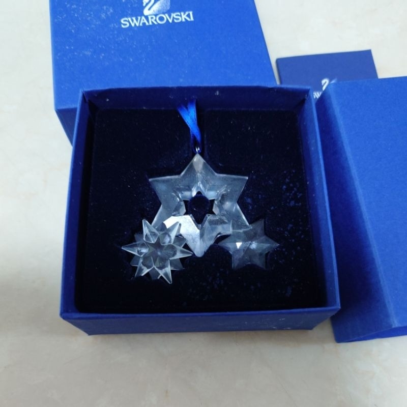 swarovski 施華洛世奇 スワロフスキー 水晶閃爍星星 附保證書-細節圖3