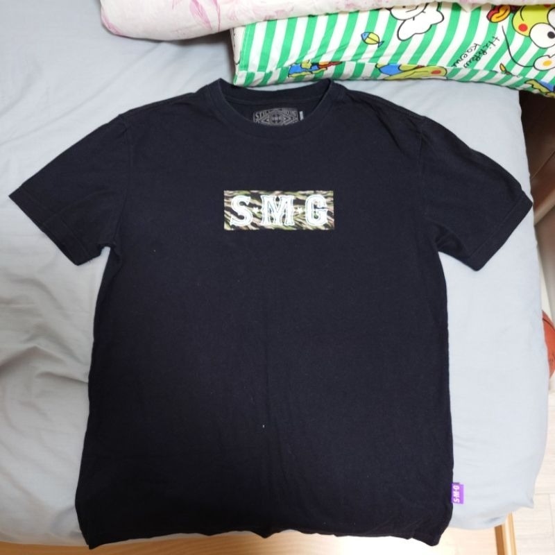 九成新 林俊傑 潮牌 SMG 黑標M上衣-細節圖5