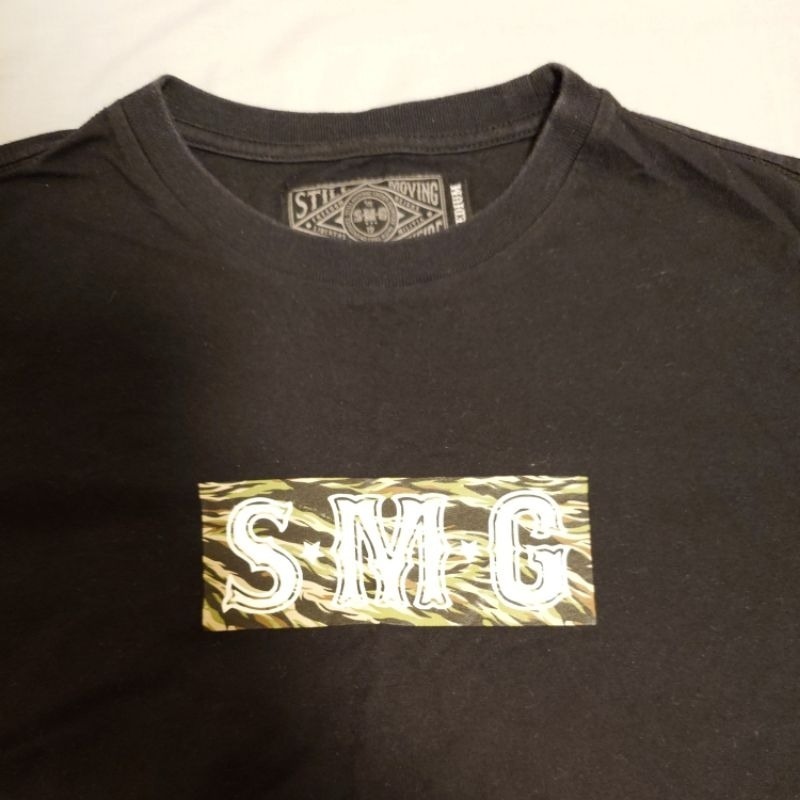 九成新 林俊傑 潮牌 SMG 黑標M上衣-細節圖6