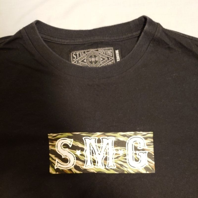 九成新 林俊傑 潮牌 SMG 黑標M上衣-細節圖7
