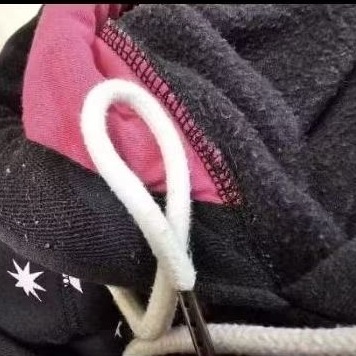 ✨二手出清✨Stayreal 燦爛星空帽T 黑標M 完美主義者請勿下單🙇‍♀️⛔-細節圖4