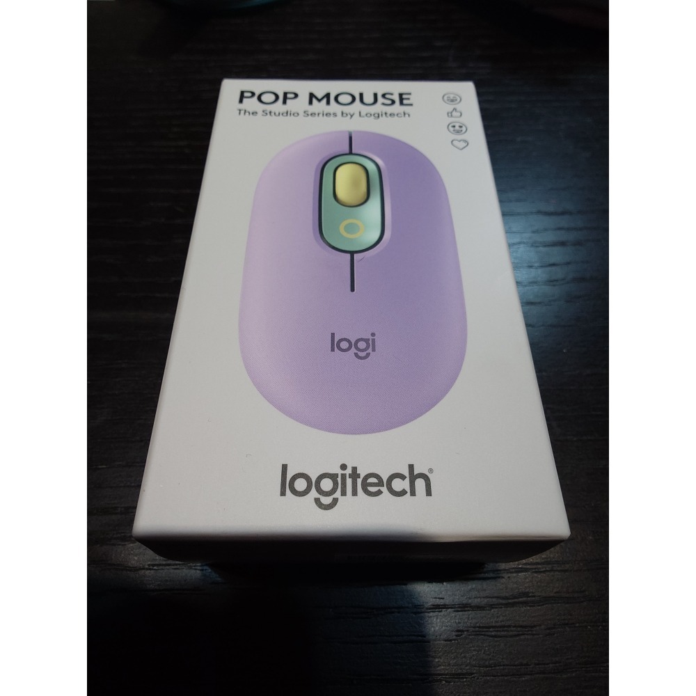Logitech 羅技POP Mouse 無線藍牙滑鼠(夢幻紫)已保留-細節圖5