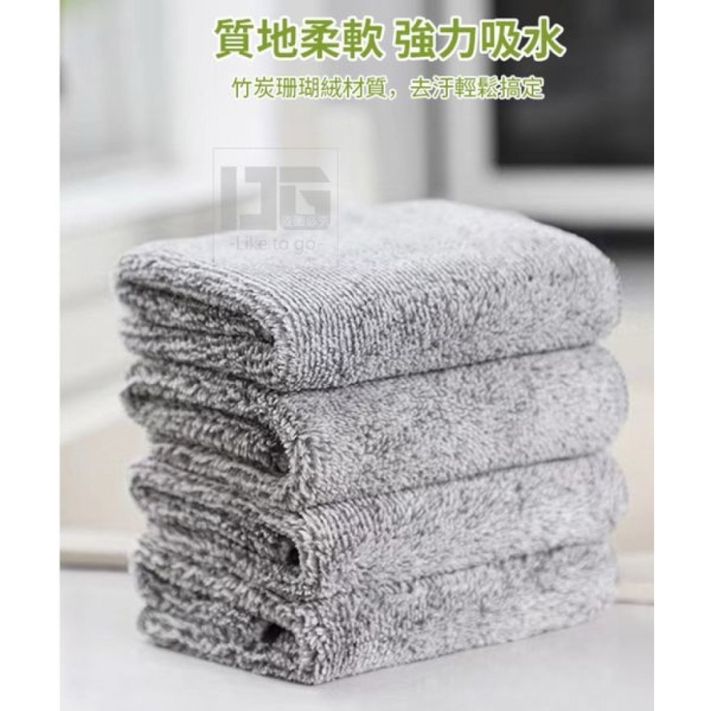 10入日系竹炭抹布-細節圖3