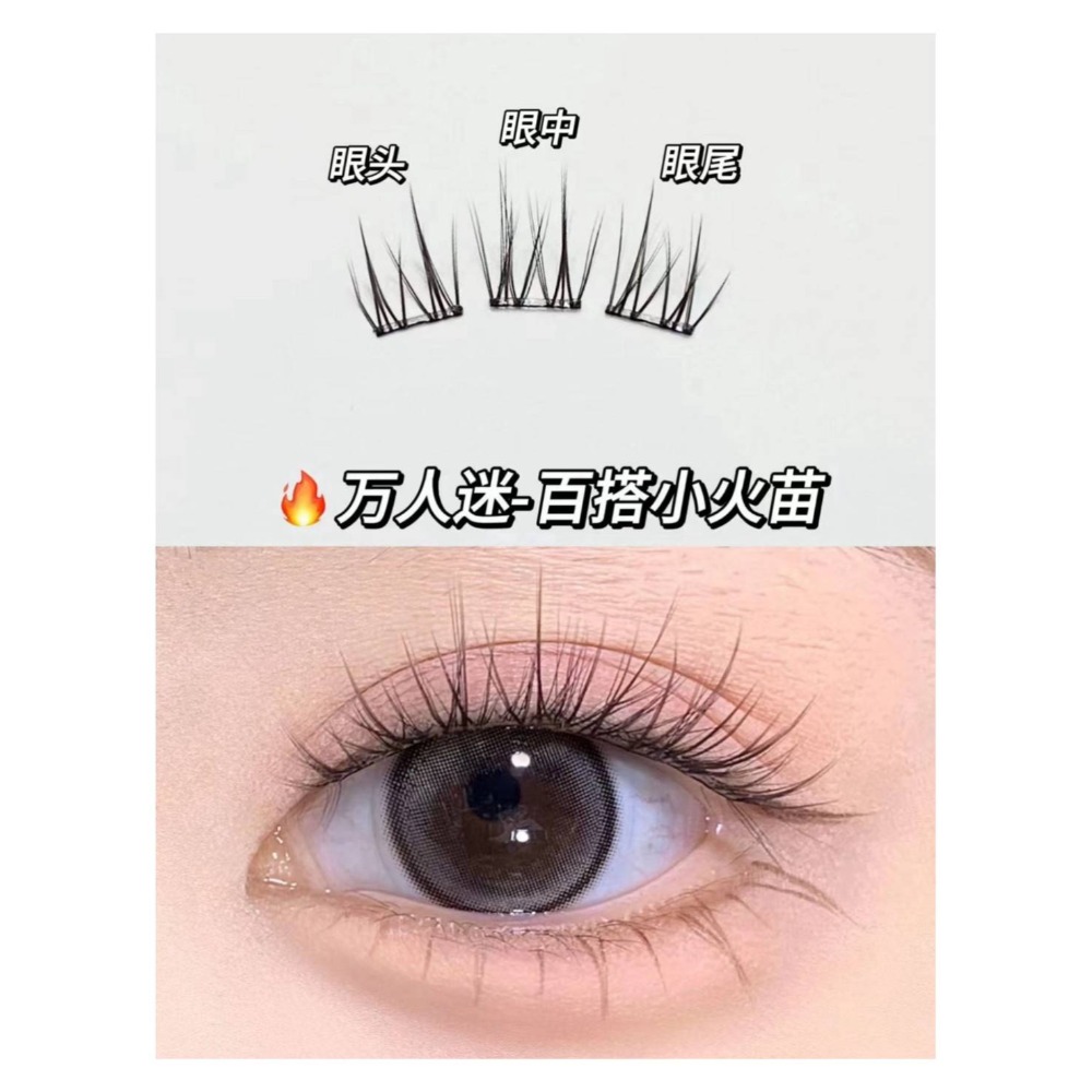 花洛莉亞ꜰʟᴏʀᴛᴛᴇ免膠假睫毛-細節圖6