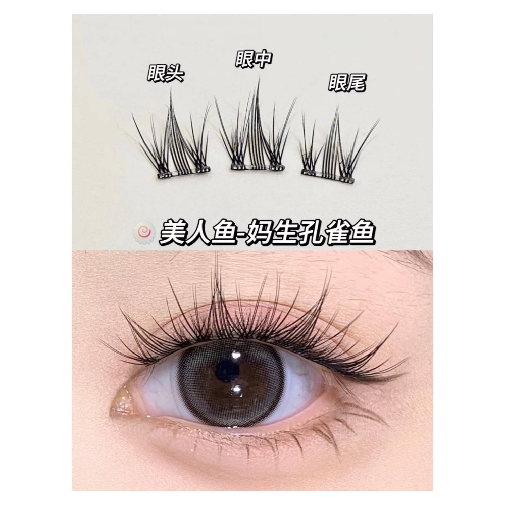 花洛莉亞ꜰʟᴏʀᴛᴛᴇ免膠假睫毛-細節圖9