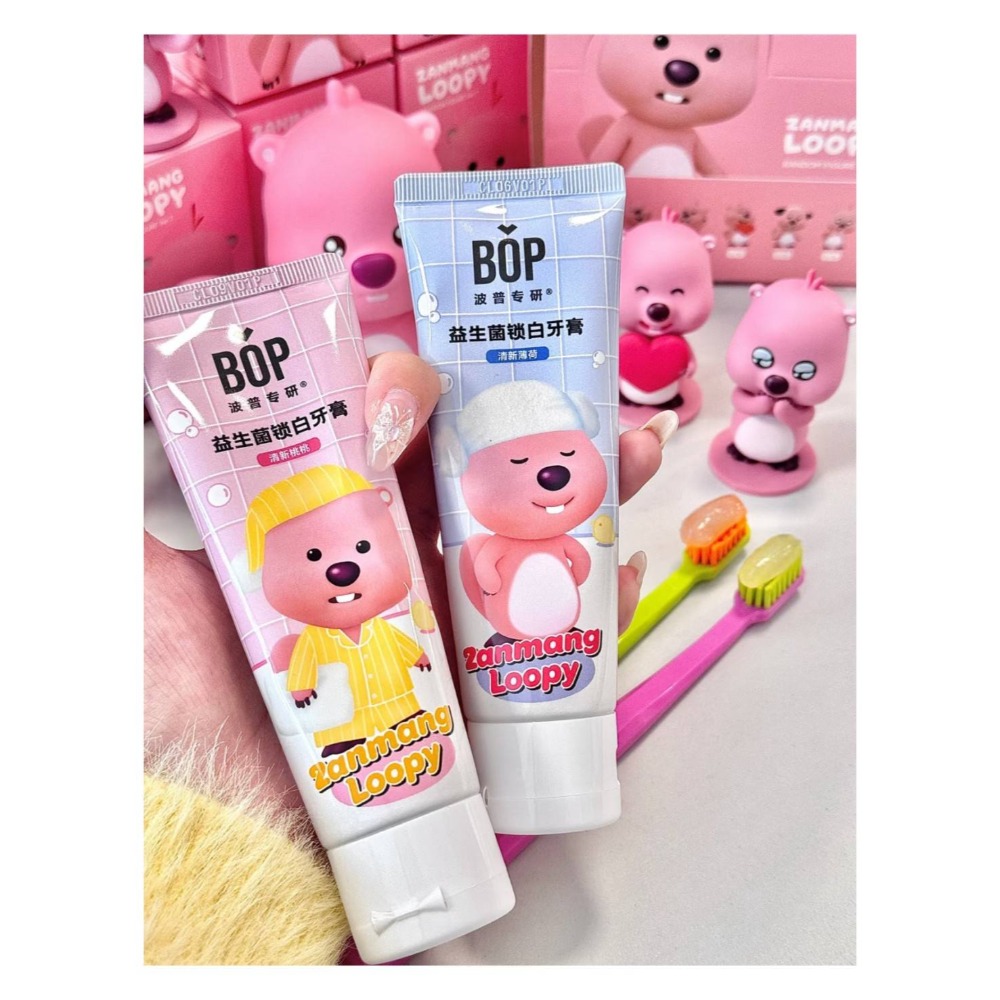 BOP x LOOPY牙膏·口噴·漱口水·牙線棒✨-細節圖4