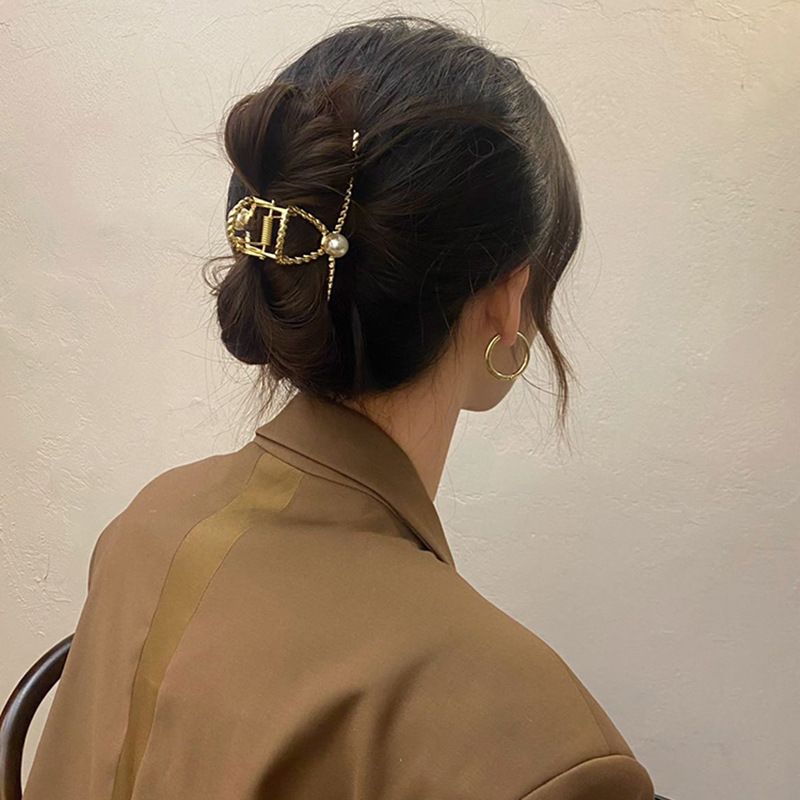 B028 螺旋珍珠鯊魚夾-細節圖2