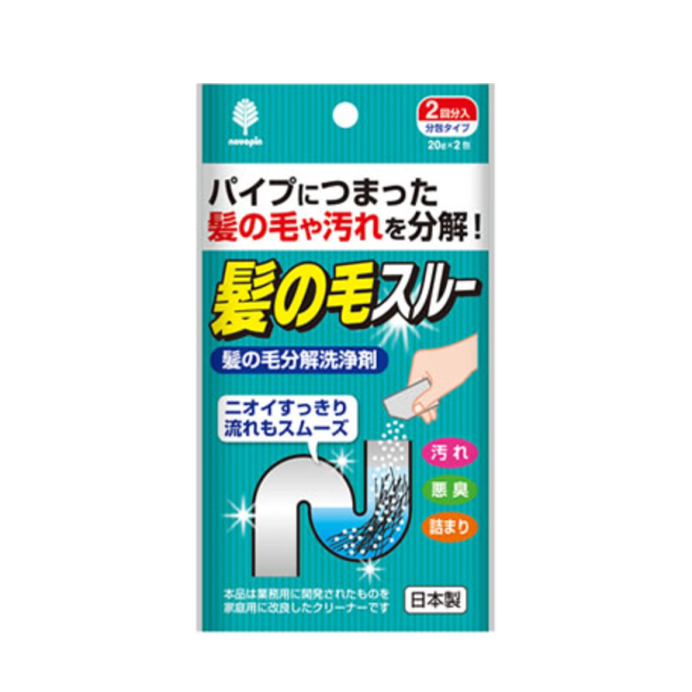 日本製 現貨 小久保 紀陽除虫菊 排水管毛髮分解劑 水管疏通劑 毛髮頭髮溶解 除臭 水管清潔劑 浴室水管 廚房水管-細節圖2