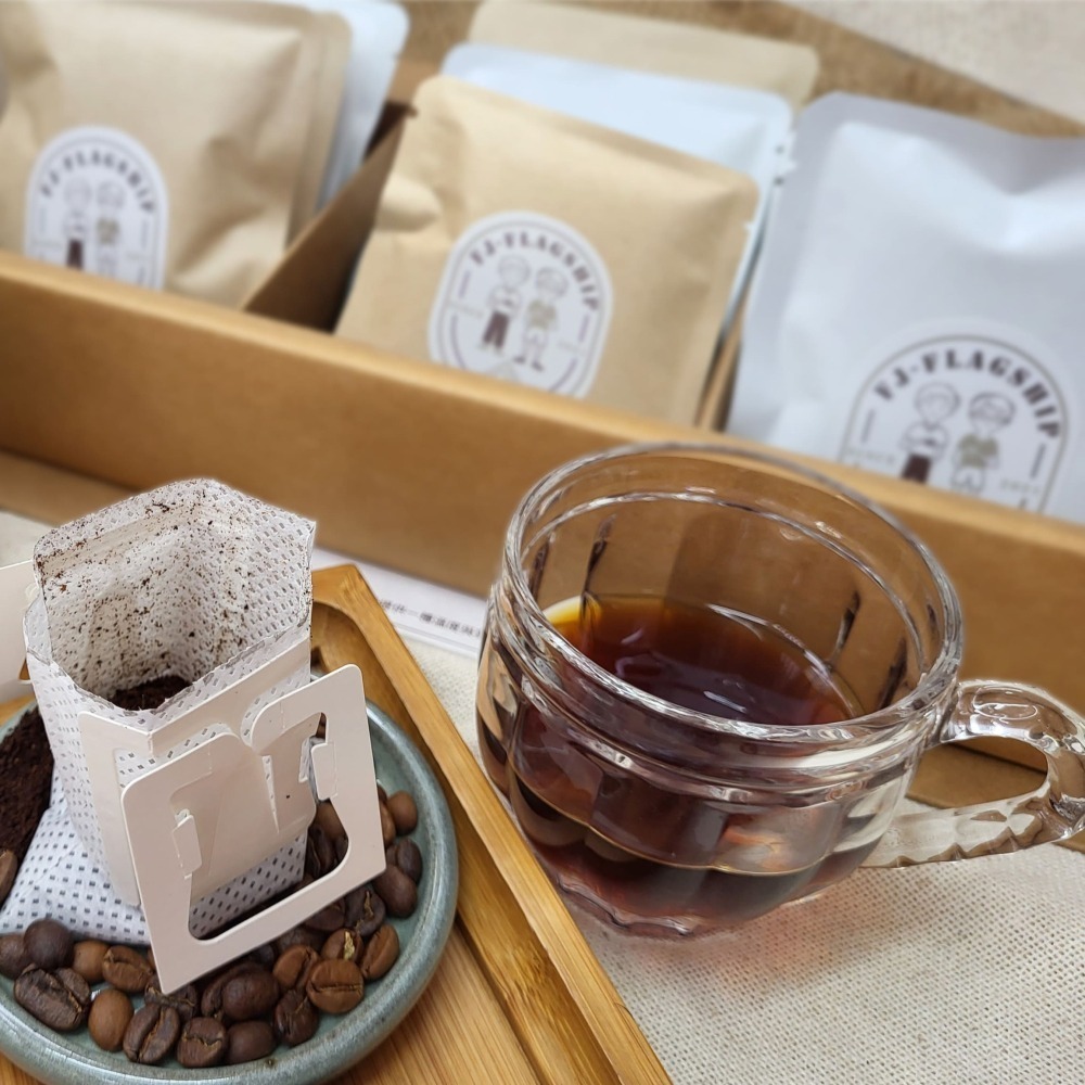 【棋建壂Coffee】精品濾掛式咖啡禮盒 14入 (任選咖啡風味) 年節禮盒/企業送禮/員工禮盒-細節圖3