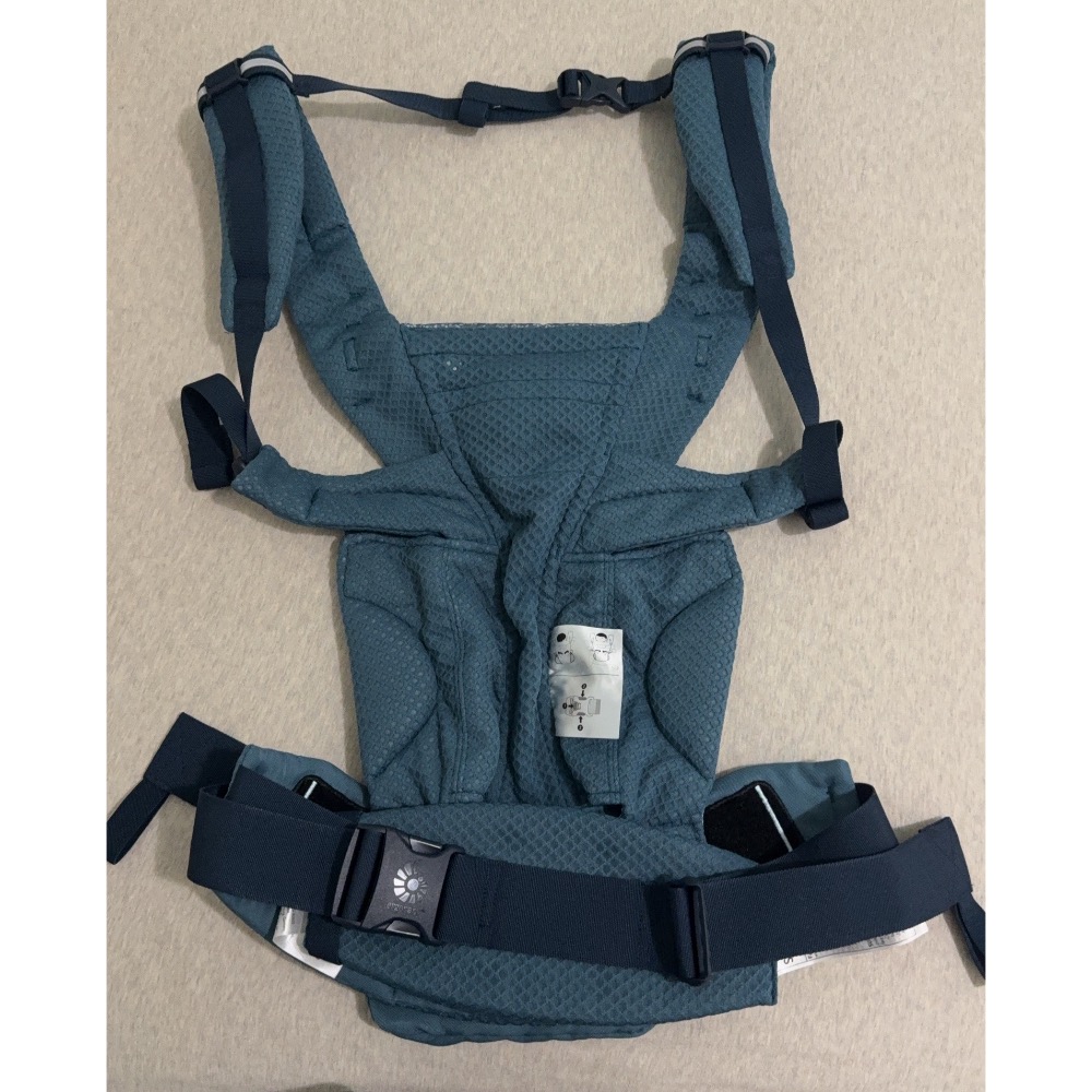 美國 Ergobaby Omni Breeze全階段型四式透氣嬰兒背帶-曙光藍-細節圖2