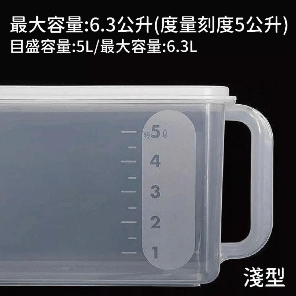 5L(最大可裝 6.3L)