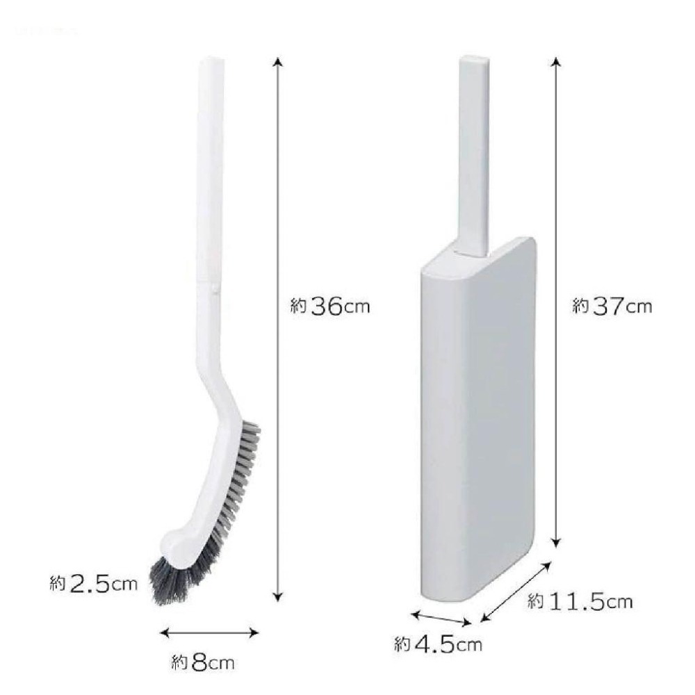派肯生活【快速出貨】OHE無死角隙縫馬桶刷 清潔刷 超薄浴廁刷 細縫刷 彎頭刷-細節圖7