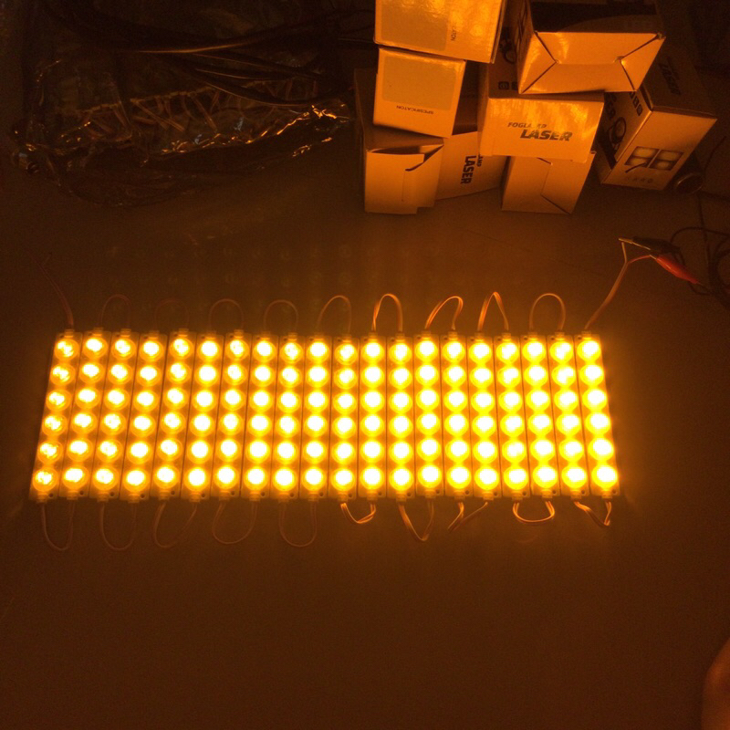 LED高亮度6W黃金光-透鏡設計-DIY改裝-汽車摩托車-方向燈-轉向燈-指示燈-警示燈-12V