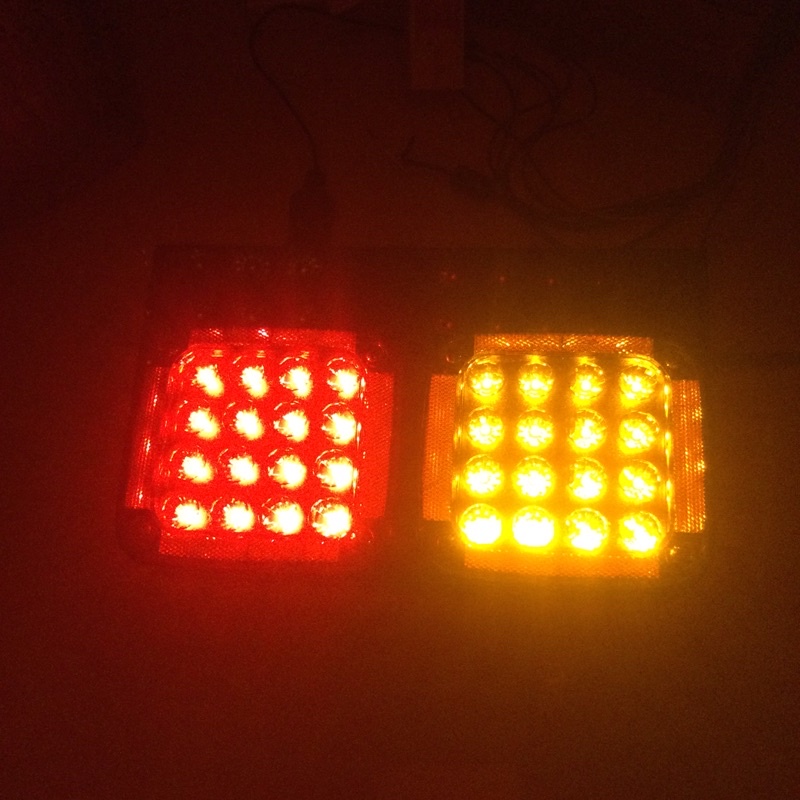 LED貨車尾燈-紅光小燈煞車燈-黃光方向燈-堅達-一路發-小霸王-瑞獅-12V