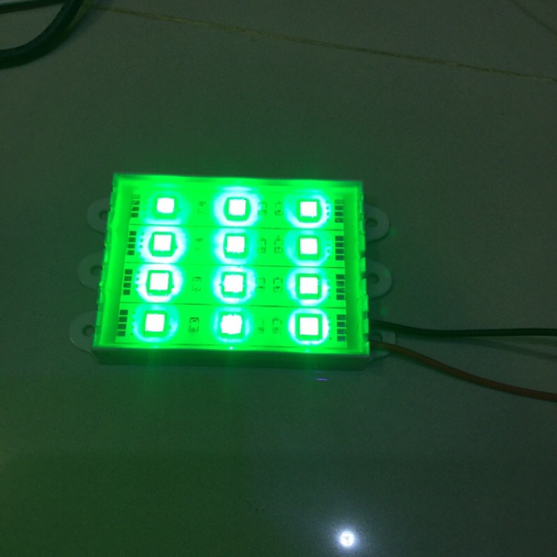 LED七彩變色高防水模組-內建控制器通電自動變化-水族箱-汽車警示燈-12V