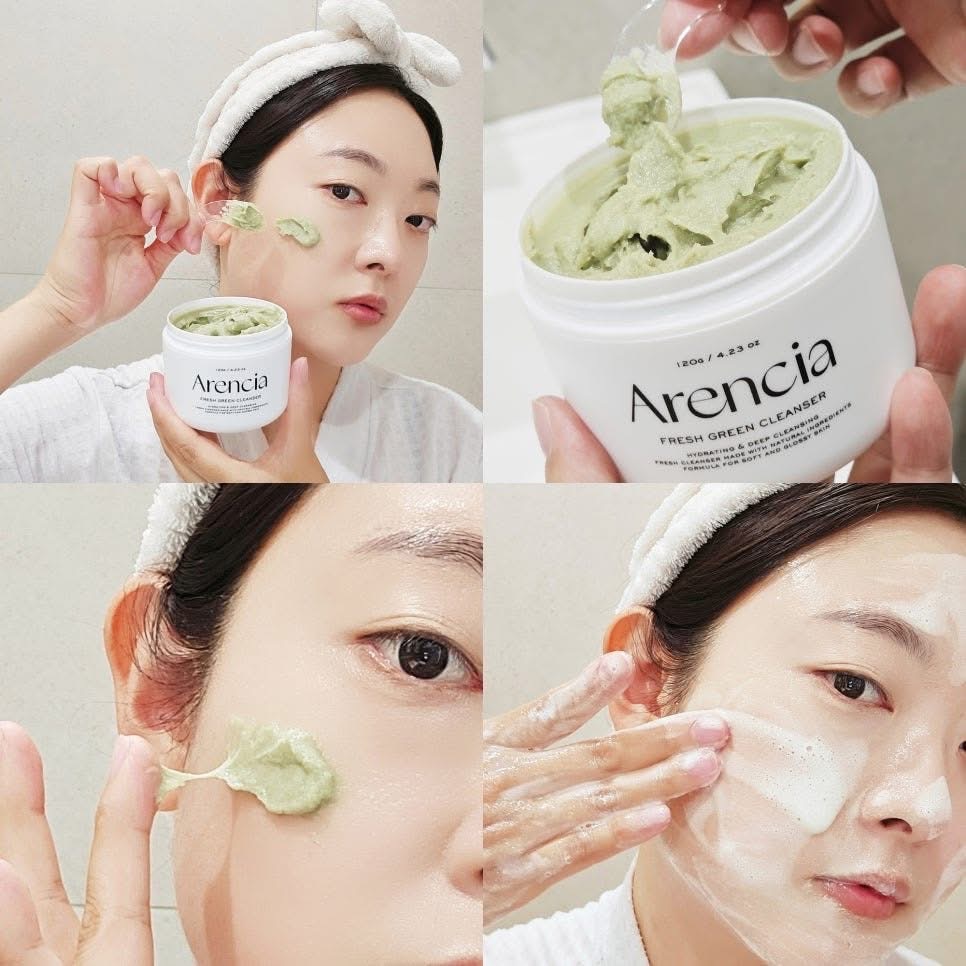 韓國Arencia年糕潔面乳-細節圖5