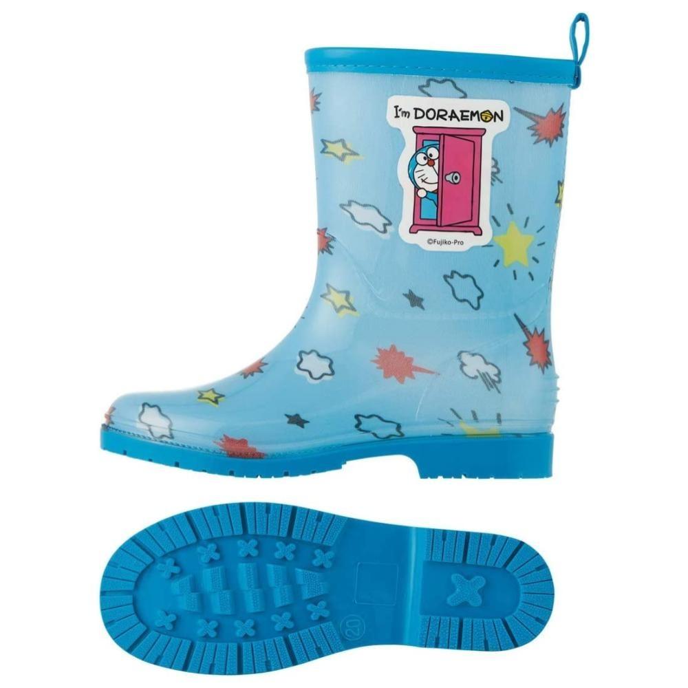免運 日本進口 (特價)哆啦A夢 Doraemon 兒童雨鞋(RIBT4/20CM) 賣場多款任選-細節圖2