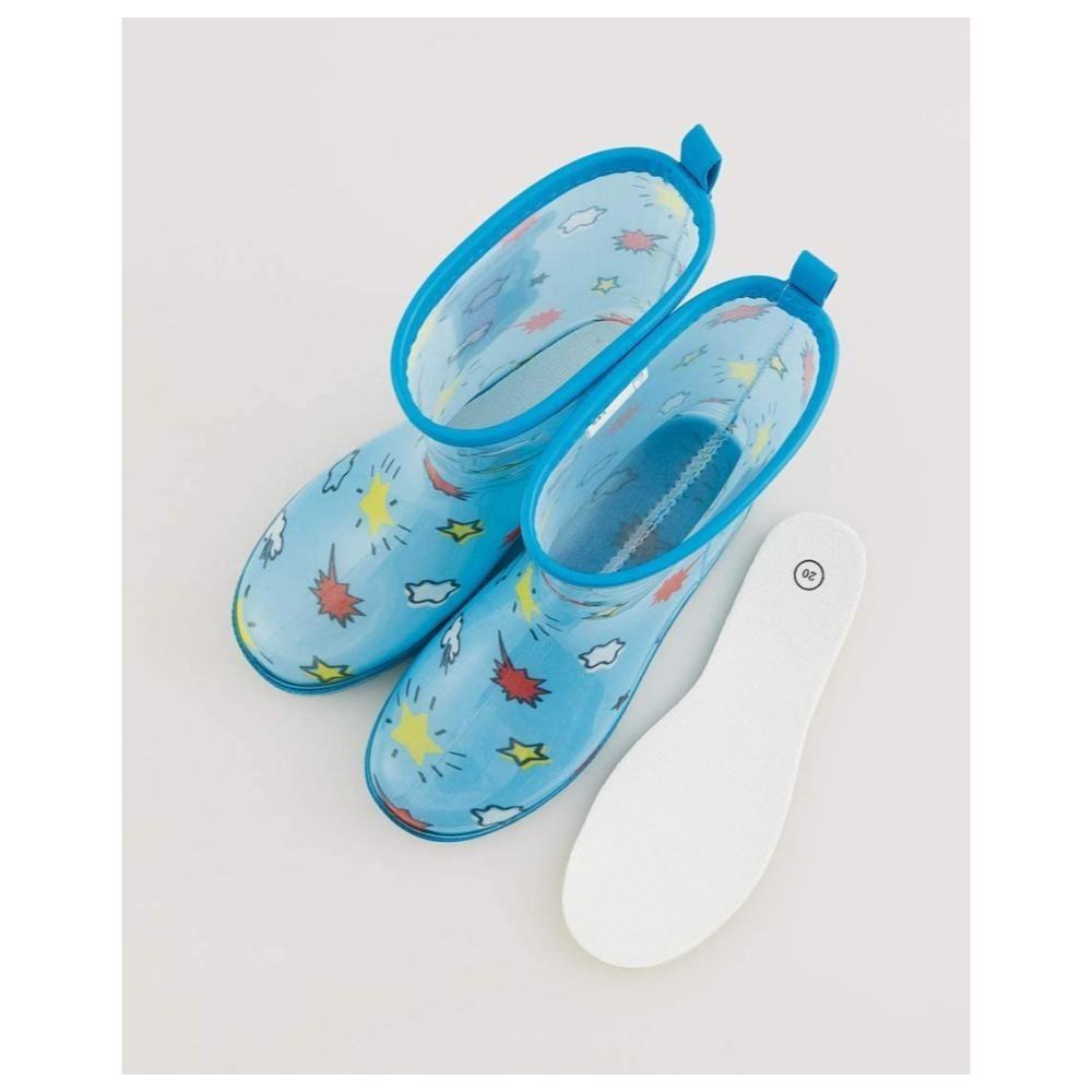 免運 日本進口 (特價)哆啦A夢 Doraemon 兒童雨鞋(RIBT4/20CM) 賣場多款任選-細節圖3