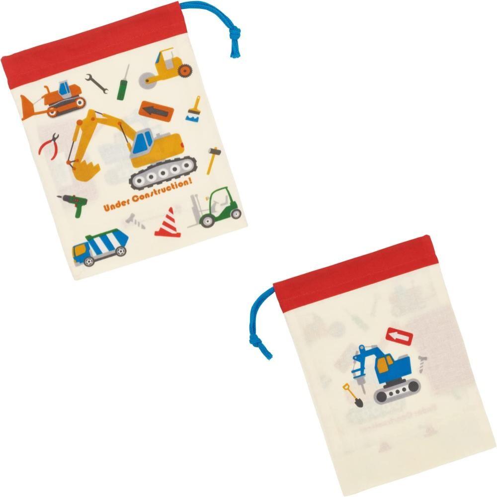 免運 SKATER 工程車 牙刷杯用束口袋(KB62) 日本製 賣場多款任選-細節圖2