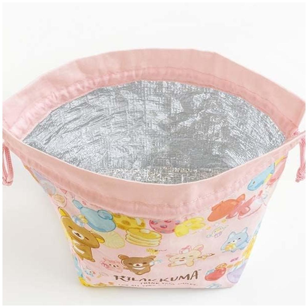 免運 日本進口 拉拉熊 Rilakkuma 保冷束口袋 賣場多款任選-細節圖3