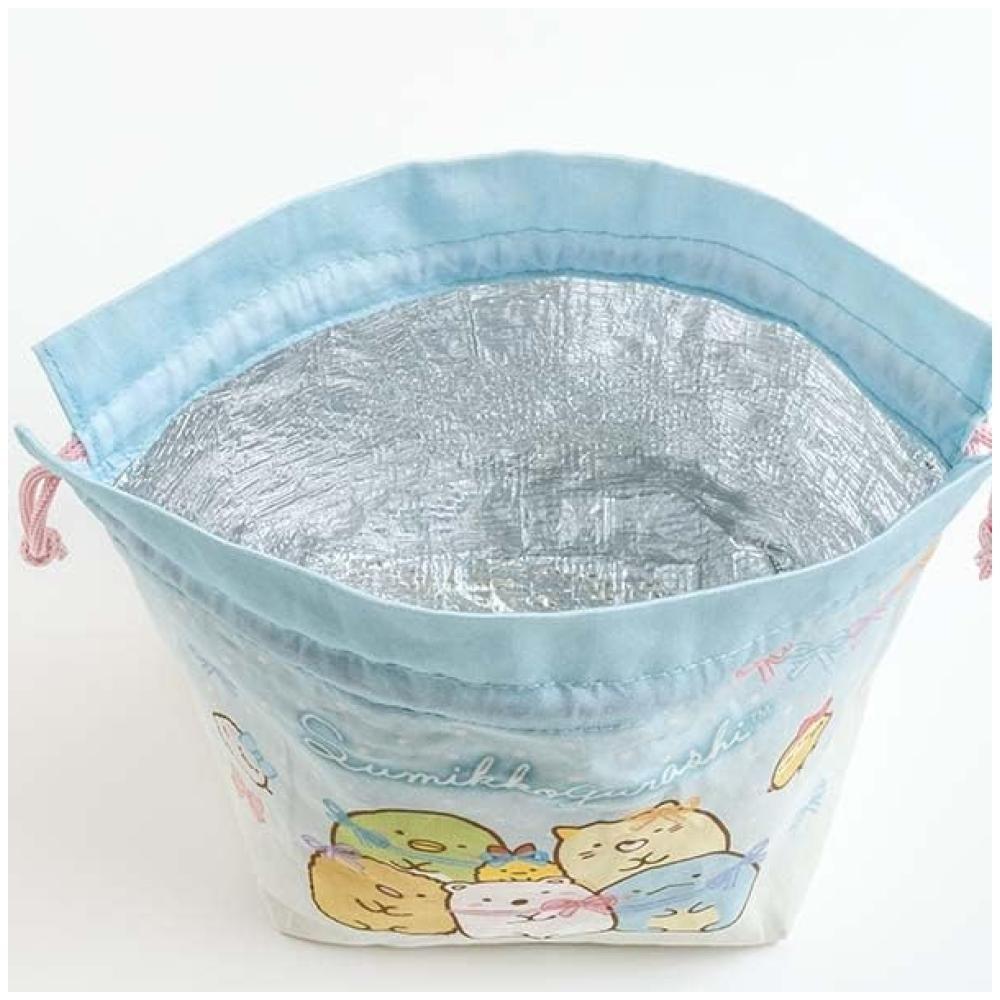 免運 日本進口 角落生物 Sumikko Gurashi 保冷束口袋 賣場多款任選-細節圖3