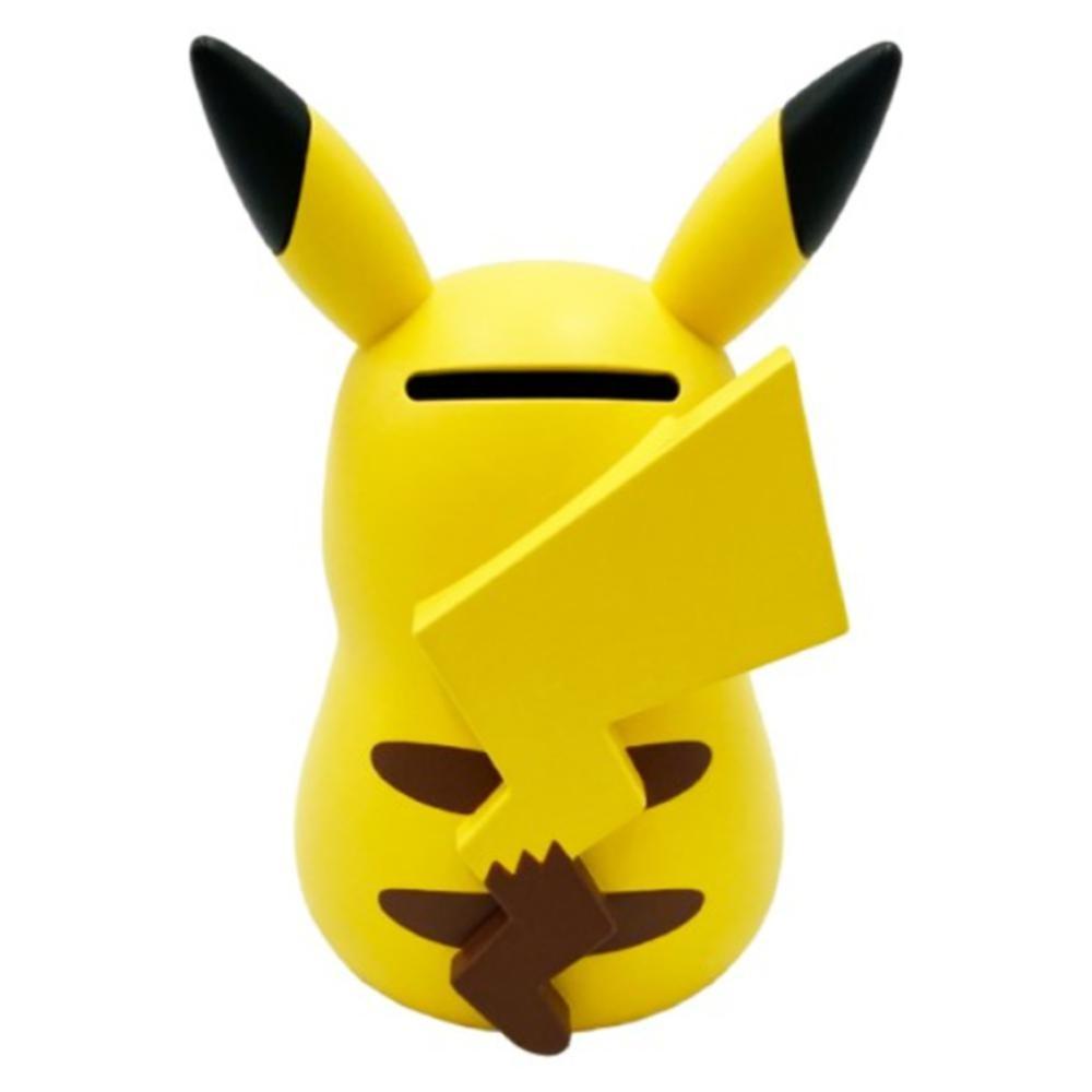 免運 日本進口 神奇寶貝 精靈寶可夢 Pokemon 皮卡丘 造型塑膠存錢筒 賣場多款任選-細節圖2