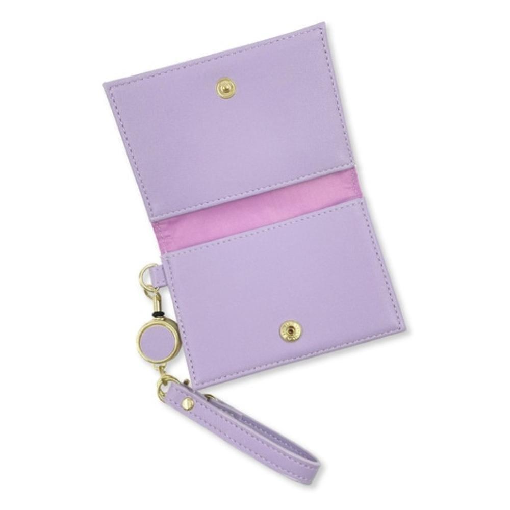 免運 日本進口 神奇寶貝 精靈寶可夢 Pokemon 皮卡丘 伸縮票卡夾(粉紫) 賣場多款任選-細節圖5