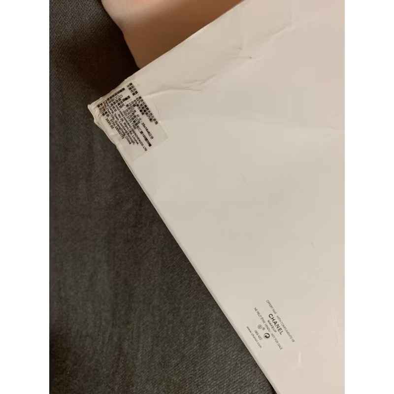 《YUEMOE》CHANEL 香奈兒精緻米色化妝包-細節圖4