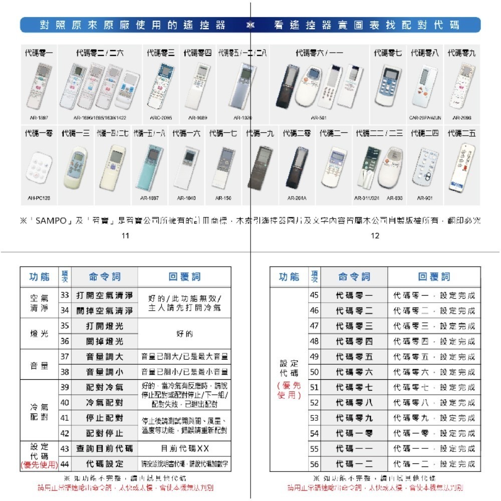 【聖岡科技】聲寶 AI智能冷氣語音 遙控器 NB-S50 免動手 只需語音 無線遙控 語音遙控 冷暖空調【蘑菇生活家電】-細節圖7