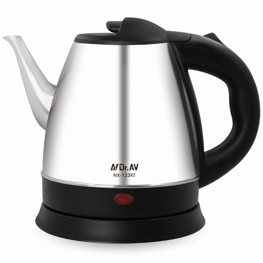 【聖岡科技】NX-123KT 1.2L長壺嘴沖泡快煮壺 手沖咖啡 泡茶機 電茶壺 民宿 飯店 旅館 茶壺【蘑菇生活家電-細節圖3
