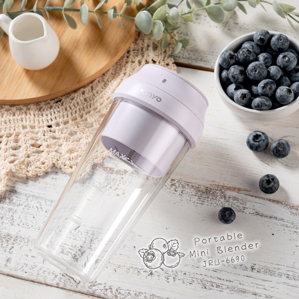 【KINYO】USB隨行杯果汁機 JRU-6690攪拌杯 榨汁杯 自動攪拌杯 奶昔杯 健身杯 隨身榨汁【蘑菇生活家電】-規格圖11