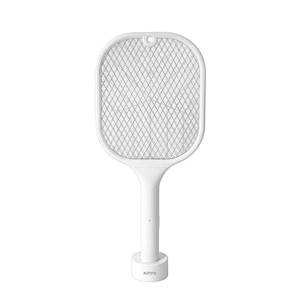 【KINYO】充電式二合一滅蚊器 CML-2320 電蚊拍 捕蚊拍 捕蚊燈 小黑蚊 安全三層密集電擊網【蘑菇生活家電】-細節圖7