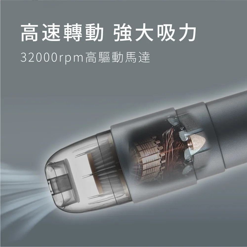 【KINYO】輕巧手持無線吸塵器 KVC-5890 白色 寵物 可水洗濾網 功能車用吸塵器 小型吸塵器【蘑菇生活家電】-細節圖5