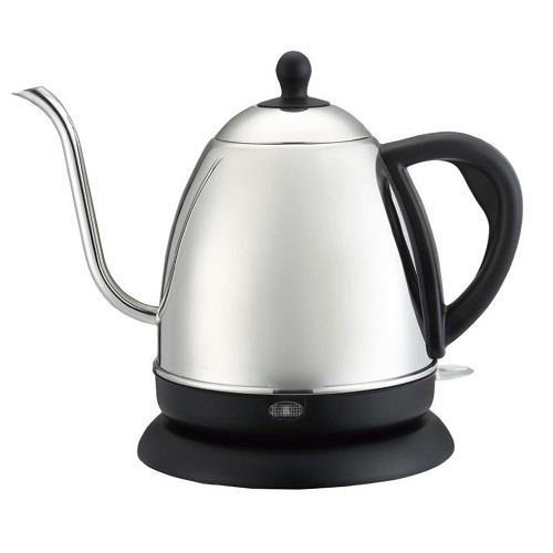 【維康】快速電茶壺 WK-1000 不鏽鋼長嘴電茶壼 快煮壺 電水壺 咖啡壺 泡茶壺 手沖壺 泡茶機 【蘑菇生活家電】-細節圖3