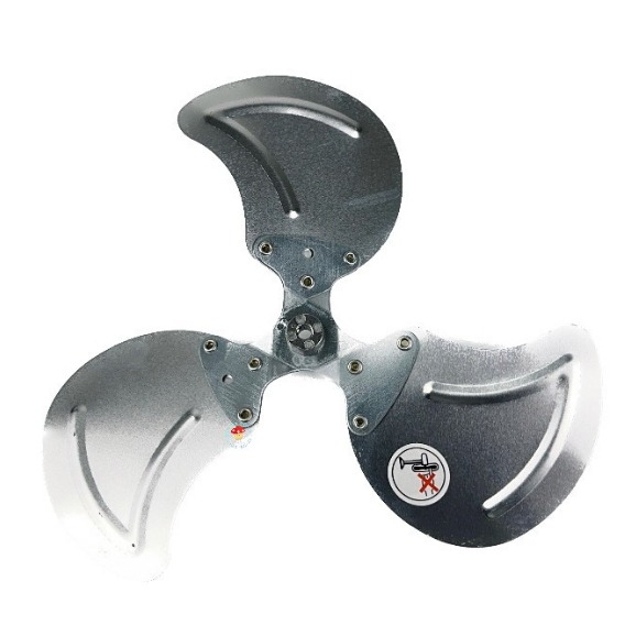 【電扇零件】工業扇葉 鋁合金扇葉 適用 12吋工業扇葉片【中華豪井】工業電風扇 ZHEF-1203S 葉片 鋁合金軸心-細節圖3