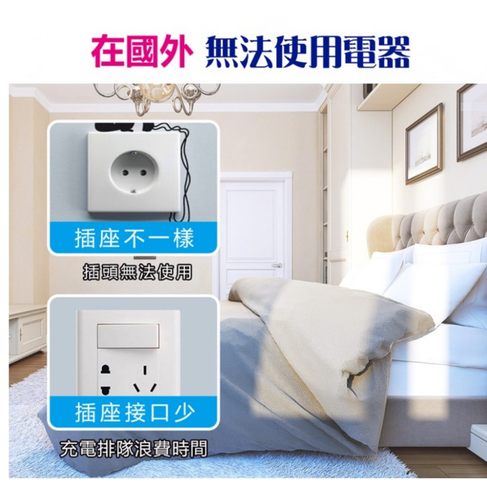 【動力功牛】UTA-82 歐規大圓4.8MM 轉換器 轉接頭 三插轉接頭 萬國用轉接頭 需另外搭配變壓器【蘑菇生活家電】-細節圖4