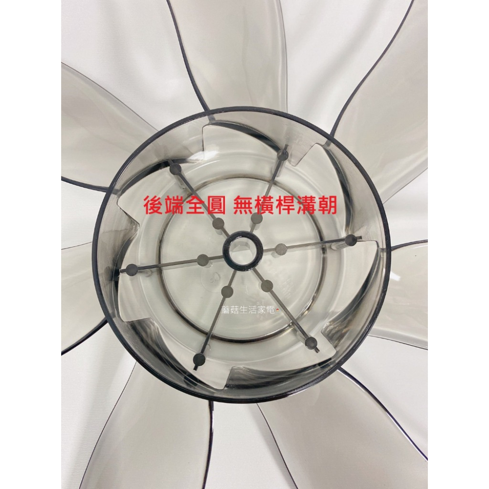 【奇美】DF-16DCST 扇葉 16吋葉片 海鷗翼葉片  DC節能扇葉片 七片式 電扇零件 通用款扇葉【蘑菇生活家電】-細節圖2