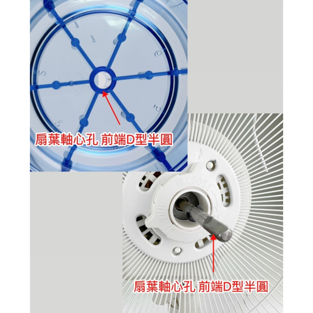 【奇美】DF-16DCST 扇葉 16吋葉片 海鷗翼葉片  DC節能扇葉片 七片式 電扇零件 通用款扇葉【蘑菇生活家電】-細節圖4