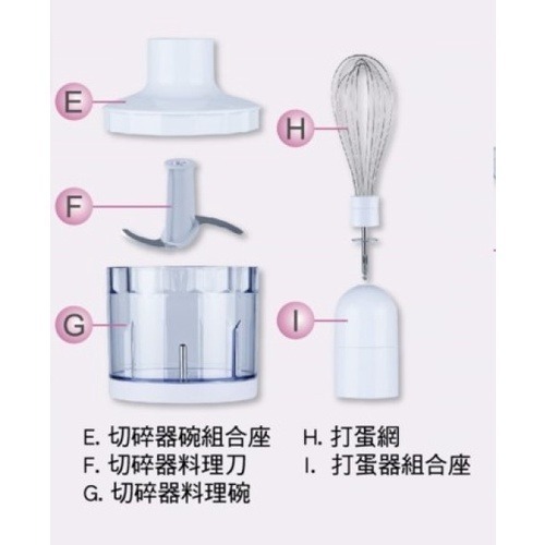 【大家源】【零件賣場】 DC直流多功能手持式調理棒TCY-6709  TCY-6706 打蛋器+切碎器 零件【蘑菇蘑菇】-細節圖3
