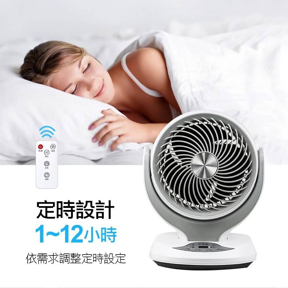 【勳風】8吋微電腦遙控循環桌扇 HFB-K7908 高效能桌扇 遙控風扇 辦公桌扇 室內循環扇 小電扇【蘑菇生活家電】-細節圖4