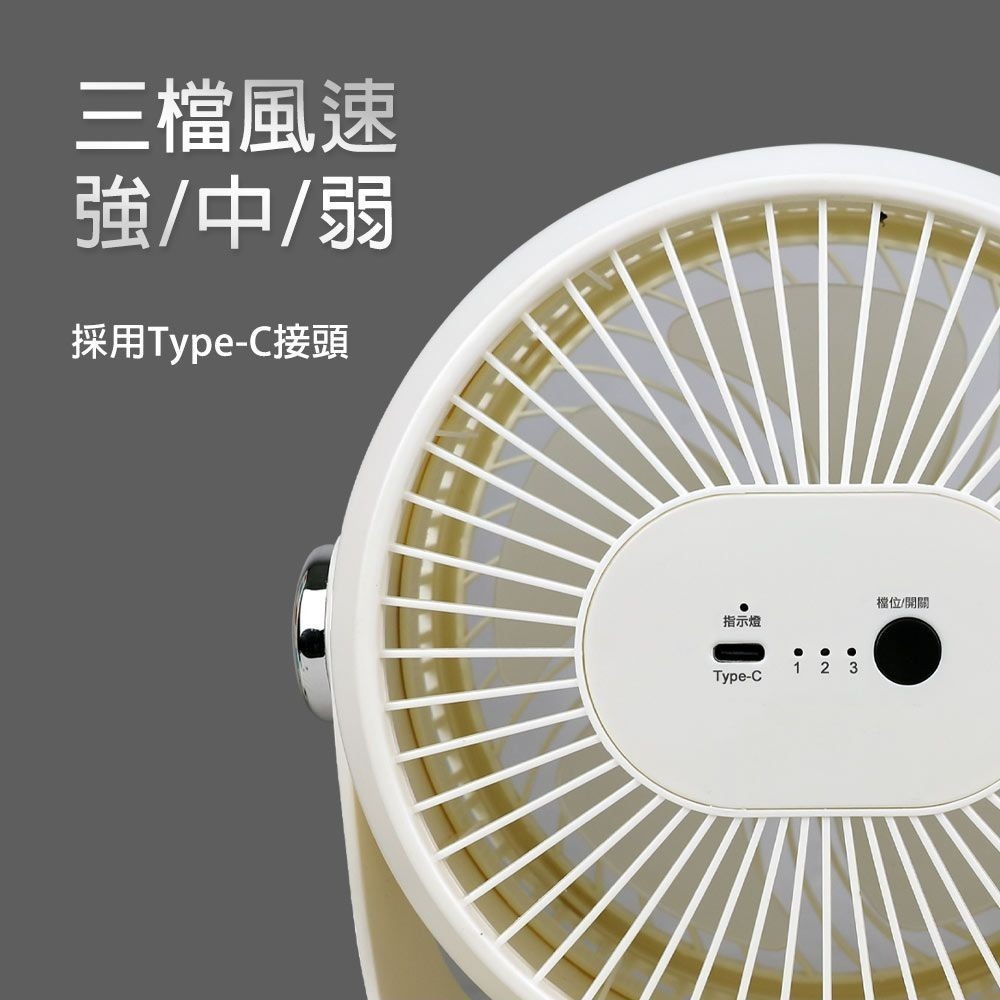 【勳風】7吋 DC循環桌扇 HFB-S0906 8吋 遙控風扇 桌扇 遙控 USB電風扇 DC電扇【蘑菇生活家電】-細節圖5