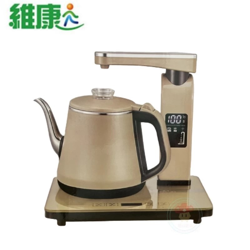 【維康】免運優惠中 微電腦 1L 自動補水 泡茶機 WK-1070 內附遙控器 雙層防燙 304不鏽鋼 【蘑菇生活家電】-規格圖7