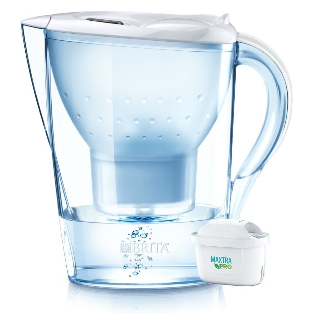 【德國BRITA】濾水壺 MARELLA XL 3.5L經典藍1壺2芯 德國原廠貨 德國製造 maxtra pro新版芯-細節圖3
