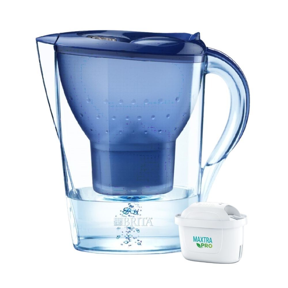 【德國BRITA】濾水壺 MARELLA XL 3.5L經典藍1壺2芯 德國原廠貨 德國製造 maxtra pro新版芯-細節圖5