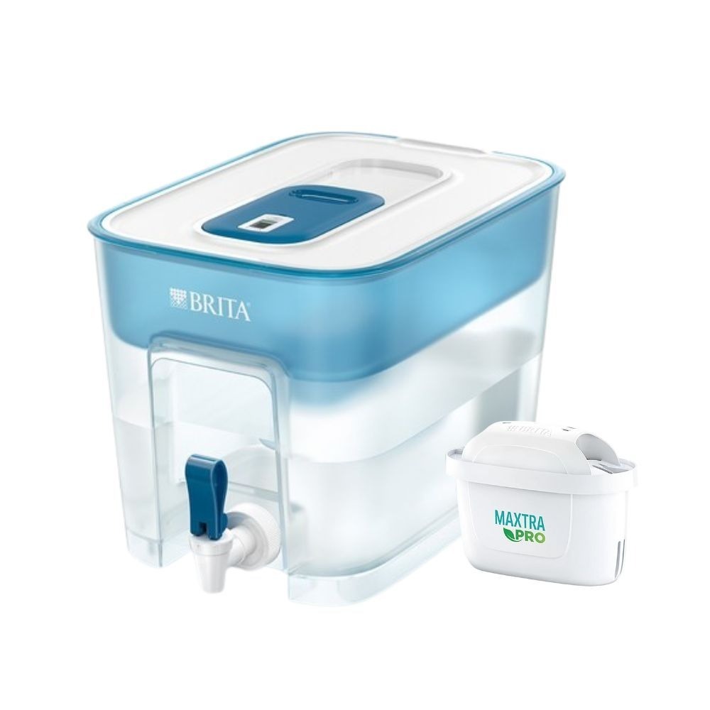 【德國BRITA】桌上型濾水箱 8.2L  FLOW 濾水箱附Pro濾芯 組合賣場 露營 去水垢  原裝【蘑菇生活家】-細節圖2