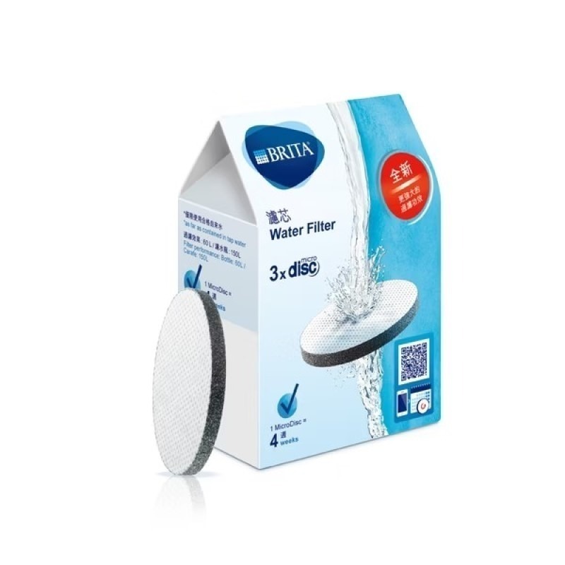 【德國 BRITA】Micro Disc  Fill&Go Active 運動濾水瓶濾片 隨身濾水瓶 專用濾片水壺濾芯-細節圖8