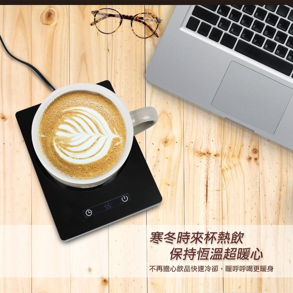 【勳風】微電腦觸控保溫盤 HFJ-K2002 加熱盤 熱奶盤 3檔恆溫 可定時 鋼杯 玻璃杯 馬克杯【蘑菇生活家電】-細節圖2