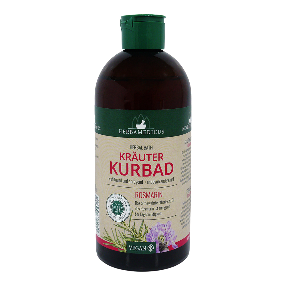 【HERBAMEDICUS 德國草本泡澡500ml】檸檬草 薰衣草 迷迭香 桉樹尤加利 泡澡沐浴兩用 舒緩壓力 草本配方-細節圖5