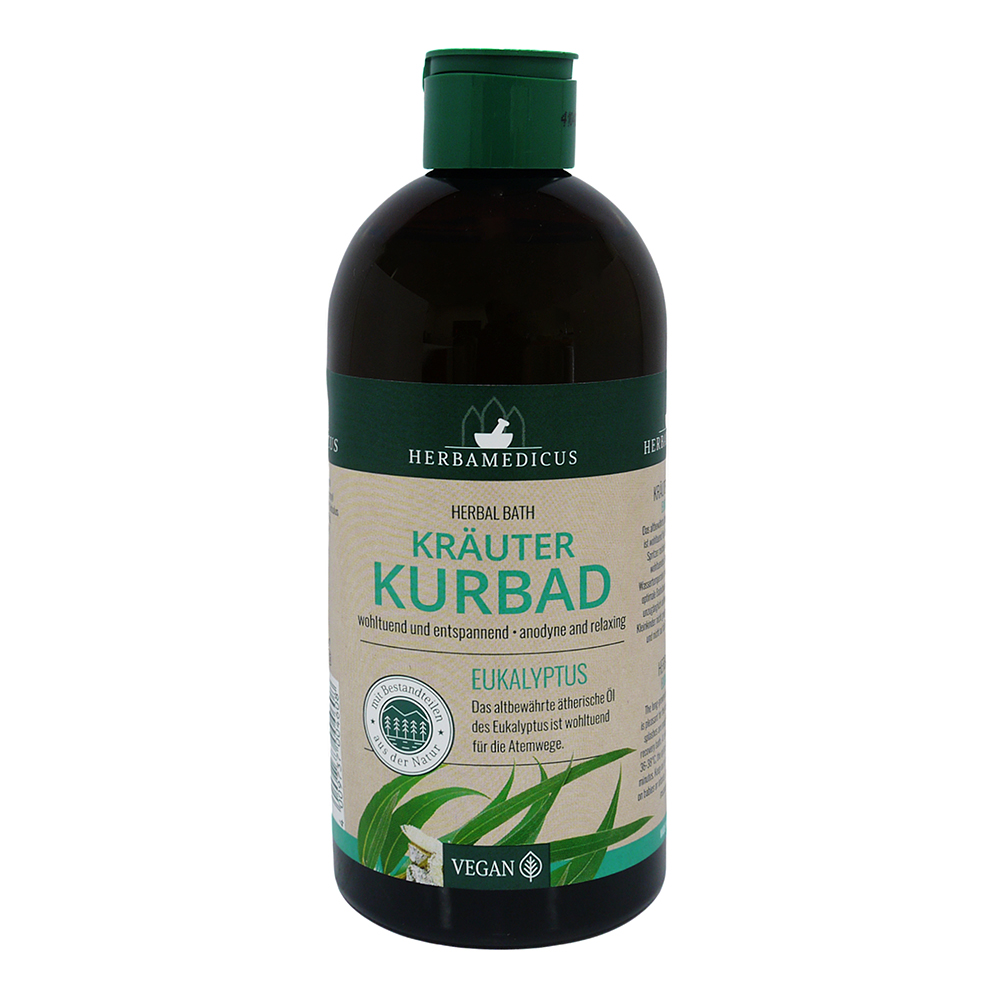 【HERBAMEDICUS 德國草本泡澡500ml】檸檬草 薰衣草 迷迭香 桉樹尤加利 泡澡沐浴兩用 舒緩壓力 草本配方-規格圖5